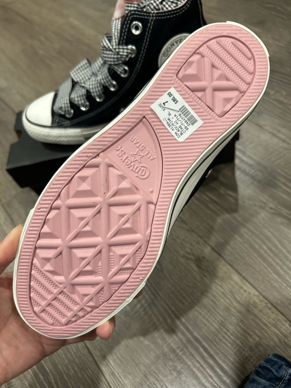 CONVERSE CHUCK TAYLOR ALL STAR women’s High-Top Sneakers - Picture 8 of 9